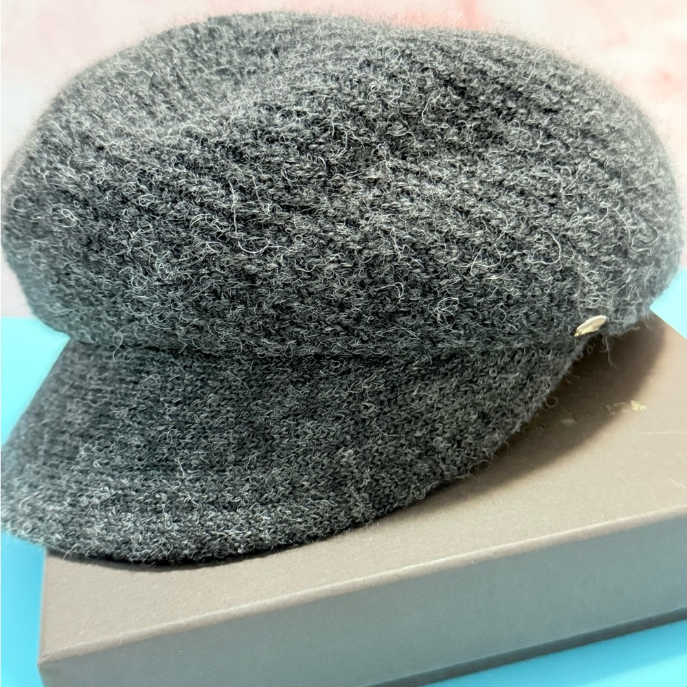Furla Black Wool Hat